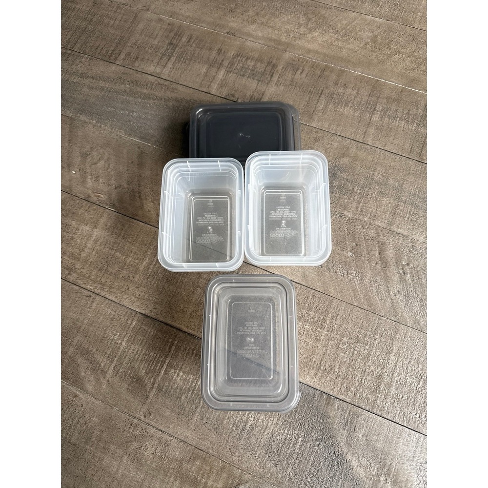 Home Essentials 1‎ Cup Plastic container with lids set of 5
